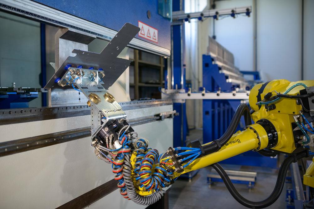 Piegatura robotizzata